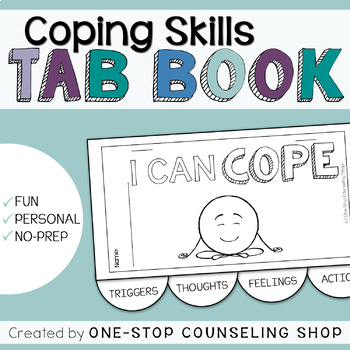Preview of Coping Skills Tab Book