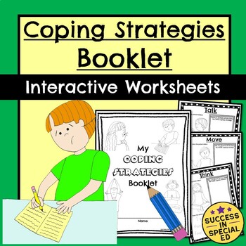 Coping Strategies Booklet Worksheets Understanding Difficult Emotions ...