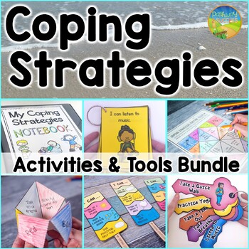 Preview of Coping Strategies Bundle | SEL Skills Activities & Lessons for Managing Emotions