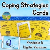 Coping Strategies Cards | SEL Skills Self-Regulation Activity