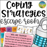 Coping Strategies Escape Room - Social Emotional Skills Activity