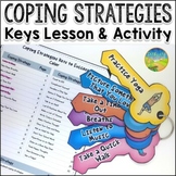 Coping Strategies Keys Craft | SEL Self-Regulation Activity