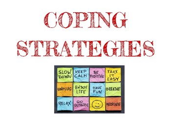 Preview of Coping Strategies Poster