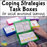 Coping Strategies Task Boxes for Hands-On Social Emotional