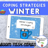 Coping Strategies Winter - BOOM CARDS DIGITAL