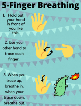 Preview of Coping Tools: 5-Finger Breathing