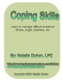 Coping skills for improved mental health and well-being