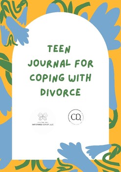 Preview of Coping with Divorce Journal for Teens