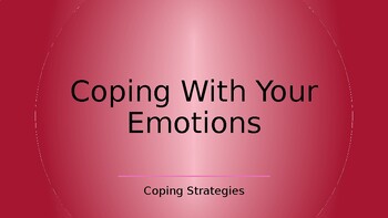 Preview of Coping with Emotions