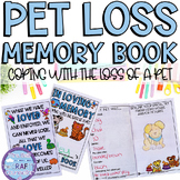 Pet Death Grief and Loss Memory Book for help Coping with 