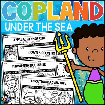 Preview of Copland Under the Sea | SEL Classical Music Listening Activities for Summer