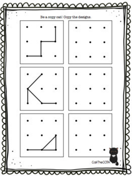 copy cat visual motor integration worksheets by cait the cota tpt