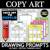 Copy (Echo) Art Drawing Exercises BUNDLE | Drawing Prompts