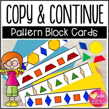 Preview of Pattern Block Activity Cards