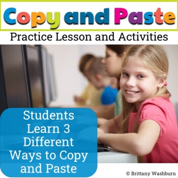 Preview of Copy and Paste Practice Digital Activities