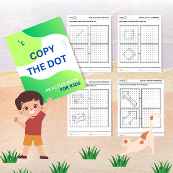 Preview of Copy the dot to dot design in the empty box