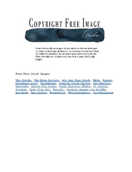 Preview of Copyright Free Image Guide