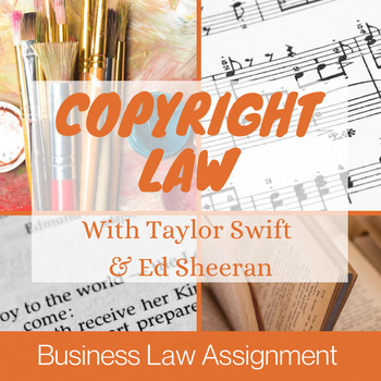 Preview of COPYRIGHT LAW INFRINGEMENT LESSON | BUSINESS LAW