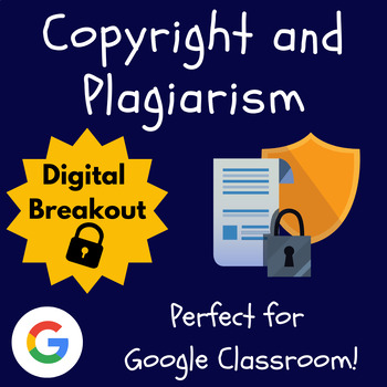 Preview of Copyright and Plagiarism Escape Room | Library Digital Breakout