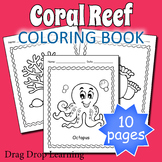 PreK and Kindergarten Ocean Activity - Coral Reef Coloring Pages