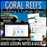 Coral Reef Building and Human Impact Lesson, Guided Notes 