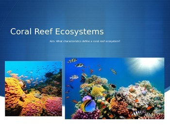 Coral Reef Ecosystems by Emily Reppart | Teachers Pay Teachers