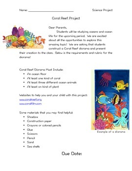 Preview of Coral Reef Project