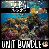 Coral Reefs Building and Human Impact Unit Bundle - Marine