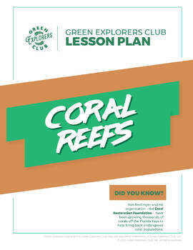 Preview of Coral Reefs Lesson Plan