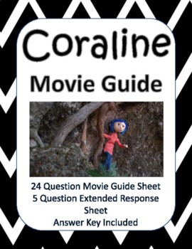 Coraline Movie Guide By Nordskog Teachers Pay Teachers