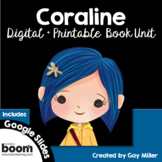 Coraline Novel Study: Digital + Printable Book Unit [Neil Gaiman]