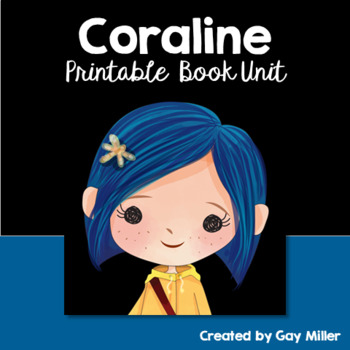 Preview of Coraline Novel Study: vocabulary, comprehension, writing, skills
