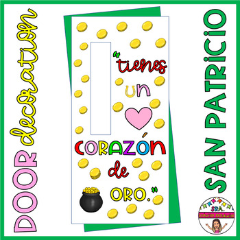 Consistente Leopardo tipo Door Decor: Corazón de Oro - Día de San Patricio 2019 - Spanish | TPT