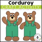 Corduroy Bear Craft | Bear Craft | Corduroy Book Activity 