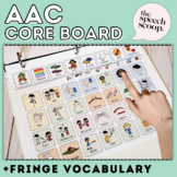 Speech Therapy Visuals and Core Board (Low Tech AAC) // TH