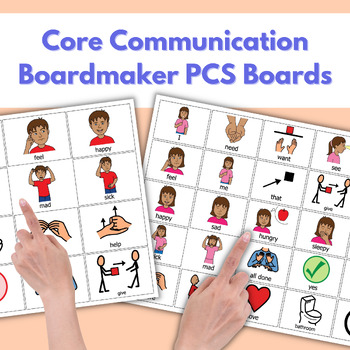 Preview of Core Communication Boardmaker PCS Boards
