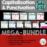 Core Curriculum Capitals and Punctuation MEGA-Bundle Sets 1-11