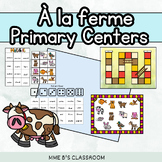 Core French À la ferme - Farm animals Primary Centers