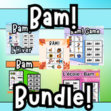 Core French BAM! game - Growing bundle