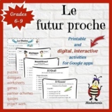 Core French: Le futur proche: digital activities