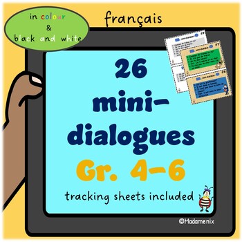 Preview of Core French: Mini-dialogues