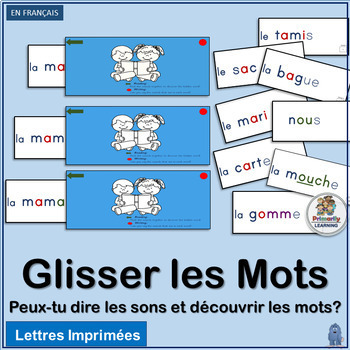 Preview of Core French Phonics Activities - 285 French Words for Reading and Writing