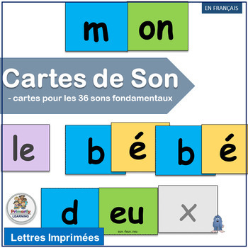 Preview of Core French Phonics Sound Cards - Science of Reading Aligned Resources