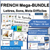 French Phonics & Core French Sight Word Reading Activities