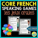 Core French Speaking Games for Middle School