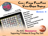 Core + Fringe PowerPoint Voice-Output Displays - PCS - Version 4