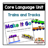 Core Language Interactive Book and Activities: Trains