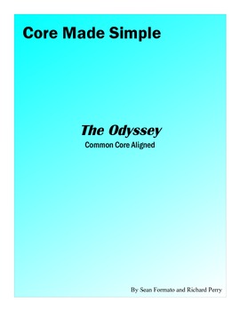 Preview of Core Made Simple - The Odyssey Unit Plan
