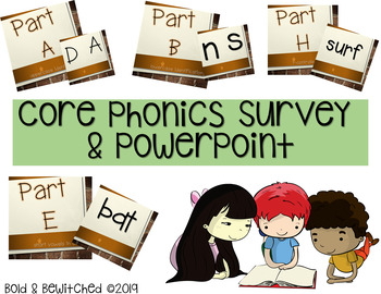 Preview of Core Phonics Survey &  PowerPoint RTI