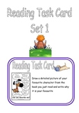 Core Reading Comprehension Task Cards - for any fiction book